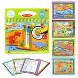 Reusable Magic Water Drawing Book