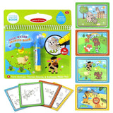 Reusable Magic Water Drawing Book