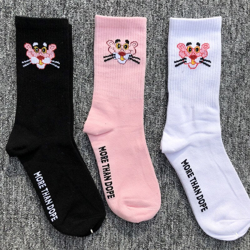 Women Printed Socks Cortoon