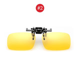 Men Polarized Clip on Sunglasses