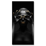 Canvas Prints Modern Black Woman