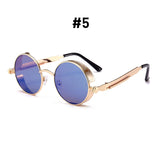 Vintage Steampunk Red Sunglasses