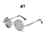 Vintage Steampunk Red Sunglasses