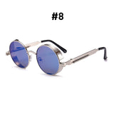 Vintage Steampunk Red Sunglasses