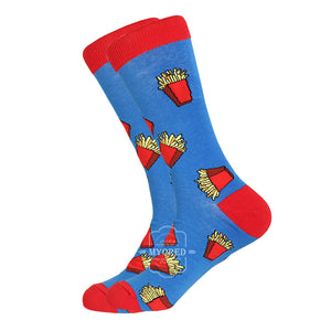 men socks cotton funny crew socks