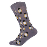 men socks cotton funny crew socks