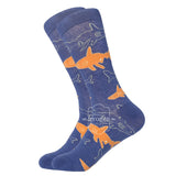 men socks cotton funny crew socks