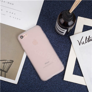 Luxury Thin Soft Color Phone Case