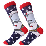 1 pair men socks combed cotton cartoon