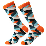 1 pair men socks combed cotton cartoon