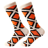 1 pair men socks combed cotton cartoon