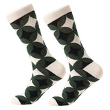 1 pair men socks combed cotton cartoon