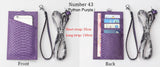 Wallet Female Phone Holder Pouch