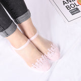 2 Pair Women Lace Ruffle Ankle
