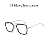 Sunglasses Men Square Brand Design