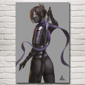 MAN Anime Posters and Prints Silk