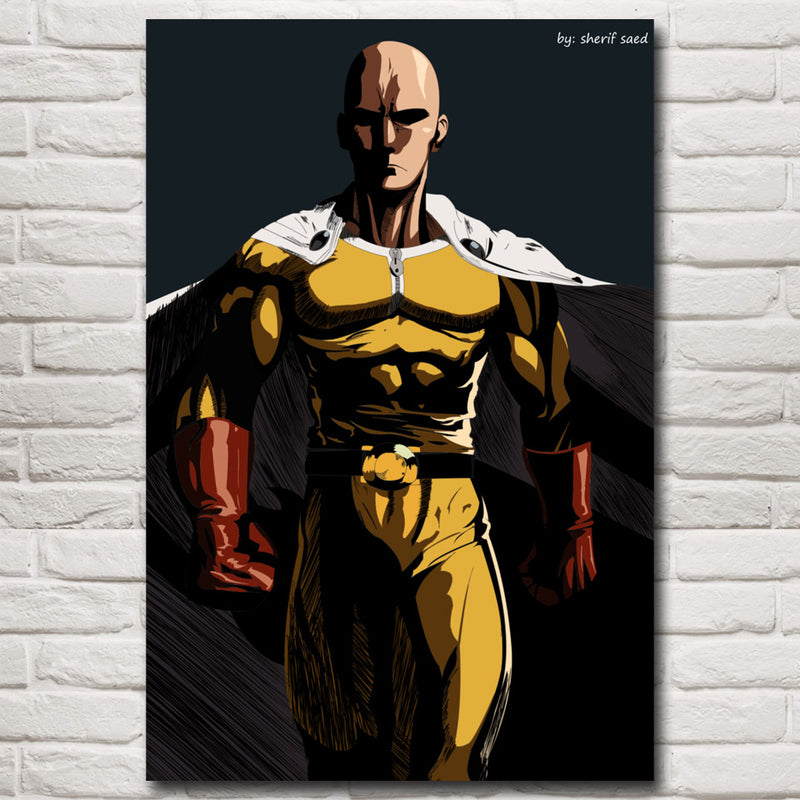 MAN Anime Posters and Prints Silk