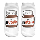 Women funny  3D print foods white