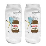 Women funny  3D print foods white