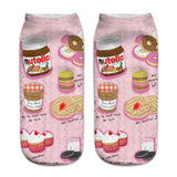 Women funny  3D print foods white