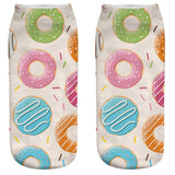 Women funny  3D print foods white