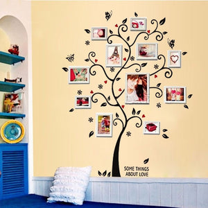 DIY Removable Photo Tree Pvc