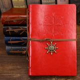 Vintage Leather Cover Notebook Blank