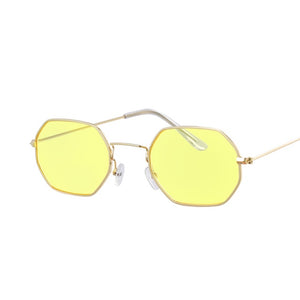 Yellow Sunglasses Women Retro