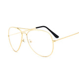 Gold Frame Sunglasses Male